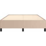  Okvir za krevet boja cappuccina 140x190 cm od umjetne kože | Eponuda.com