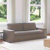 SOFA Sivo-smeđa 222 x 80 x 82 cm tkanina | shoptok.hr