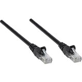 Intellinet 318754 RJ45 omrežni kabel\, Patch kabel CAT 6a S/FTP 0.50 m črna enojna zaščita\, skupna zaščita\, brez halogena 1 kos, (20418252) | Shoptok.si