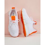Resti White and orange women's sports shoes Baym - Footwear | Shoptok.si