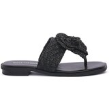 Noa Harmon Natikači SANDALIA ESCLAVA Črna | Shoptok.si