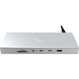 Razer USB 4 Dock Mercury priključna postaja srebrne barve Cene