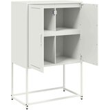 vidaXL Visoka komoda bijela 68,5 x 38,5 x 107 cm čelična | shoptok.hr