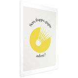  Plakat - Shuttlecock Against the Yellow Sun 60x90 Bez okvira | shoptok.hr