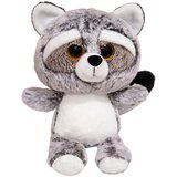  igračka Rakun s velikim očima 22cm – sivi | Shoptok.si