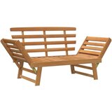 vidaXL Vrtna klop 2 v 1 190 cm trden akacijev les | Shoptok.si