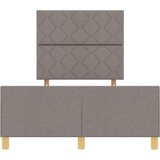 vidaXL Okvir kreveta u taupe boji 120x200 cm Tkanina | shoptok.hr