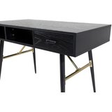 Venture Home radni stol Gold 110 &amp;times; 60 cm, crna Slike