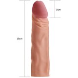 Lovetoy Pleasure X Tender Penis Sleeve LV1053 Add 2" Flesh | shoptok.hr