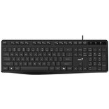 Genius KB-117S žična tipkovnica pune veličine, tihe tipke, USB, crna | shoptok.hr