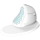 Delux brezžična vertikalna miška M618XSD BT+2.4G rgb (bela) Cene