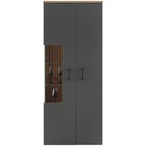 Modern Living Vitrina Amare, Antracit, Barva Hrasta | Shoptok.si