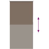 Rolo zavjesa Blackout Coffee 85x130 cm Širina tkanine 80,7 cm | shoptok.hr