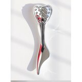 INF Srčast masažer za obraz in oči z 304 inox valjčkom, ABS Silver, (5000339469) | Shoptok.si