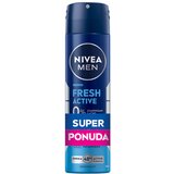 Nivea men fresh active dezodorans u spreju 150ml 1+1 u