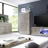 LC Mobili Visoka komoda s 4 vrata za dnevni boravak BASIC 202915-04 Cijene