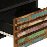  Noćni ormarić 40 x 34 x 46 cm od masivnog obnovljenog drva | shoptok.hr
