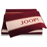 DEKORATIVNA ODEJA HW 2025/26 150/200 cm bordo, temno rdeča, ekru