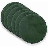  Presvlaka za jastuk 6 kom. HEERLEN Tamnozelena Promjer 40 cm - Tamnozelena Promjer 40 cm 6 | shoptok.hr