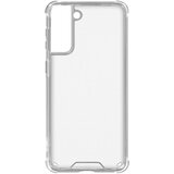 AVIZAR Silikonski ovitek za Samsung Galaxy S21, odporen proti udarcem, z ojacanimi vogali - prozoren, (20626092) | Shoptok.si