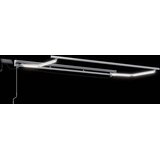  Ročno senčilo s LED-ji Antracitna in bela 2,5 x 2 m, (5000205136) | Shoptok.si