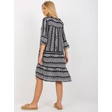 Eight2Nine Dress-D73771M30214A1EN-black-white | Shoptok.si