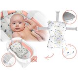 Ricokids sklopiva kada za djecu, dojenčad s umetkom RK-286 bijela i roza | shoptok.hr