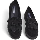 Resti Eco suede women's moccasins with a Floverse flower | ePonuda.com