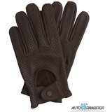 SW kožne rukavice za vožnju tamno braon sa rupicama veličina xl Cene