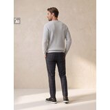 Sinsay Slim-fit chino hlače u kockicu s udjelom viskoze | shoptok.hr