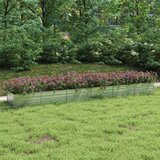 Furnova Visoka greda 600x80x45 cm pocinkano jeklo srebrna, (21920435) Cene