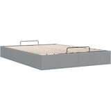  Okvir za krevet bez madraca svjetlosivi 140 x 190 cm od tkanine | shoptok.hr