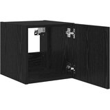 TV zidni ormar Crni hrast 30,5 x 35 x 30 cm Konstruirano drvo | Eponuda.com