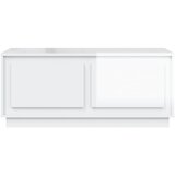  Stolić za kavu sjajni bijeli 102x50x44 cm konstruirano drvo | Eponuda.com
