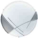 Eglo Raya plafonjera/1 e27 1x60w krom/šarena-srebrna | shoptok.hr