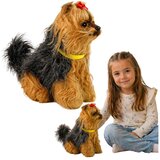  Interactive Plush Dog Soft fur Breed Yorkshire terrier Stroke its head and learn its functions | Shoptok.si