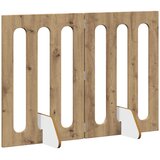  Preklopna ogradica za kućne ljubimce 2 pcs Zanatski Hrast | shoptok.hr