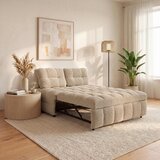Bessagi Home Zofa S Posteljno Funkcijo Liara, Bež Slike