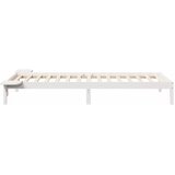  Krevetna konstrukcija s bočnim stolovima Bijelo 80 x 220 cm | shoptok.hr