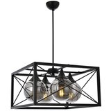 Opviq AV-1732-4BSY black chandelier Cene