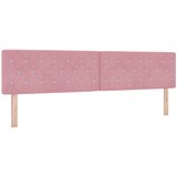  Boxspring krevet s madracem Ružičasta 200 x 200 cm Baršun | shoptok.hr