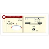 PAULMANN 92388 - LED/8,5W IP44 Kupatilsko ugradno plafonsko svetlo VARIFIT 230V | Eponuda.com