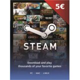 Steam gift card 5€ – Global | Eponuda.ba