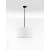 Nova Luce Bijela lanena viseća svjetiljka ø 50 cm Linnet – | shoptok.hr