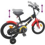  Dječji Bicikl 12 Inča za 2-4 godine Crna crvena | shoptok.hr