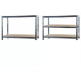 Metalna montažna polica 220x100x45cm 875kg
