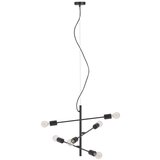 Kave Home Črna viseča svetilka ø 55 cm Spica – | Shoptok.si
