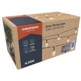 Grundig LED prigušiva solarni niz 50xLED/8 funkcija 9,35 m IP44 topla bela + daljinski upravljač | Eponuda.com