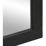 vidaXL Kopalniško ogledalo črno 50x70x2,5cm Inženirski les in medenina | Shoptok.si