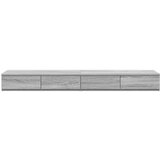  Nočne omarice Siva sonoma Inženirski les 160 x 36.5 x 16.5 cm, (22008025) | Shoptok.si